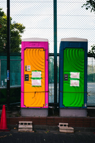 Porta potty delivery and setup in Huntington, VA